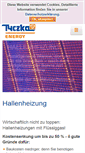 Mobile Screenshot of hallenheizung.tytogaz.de